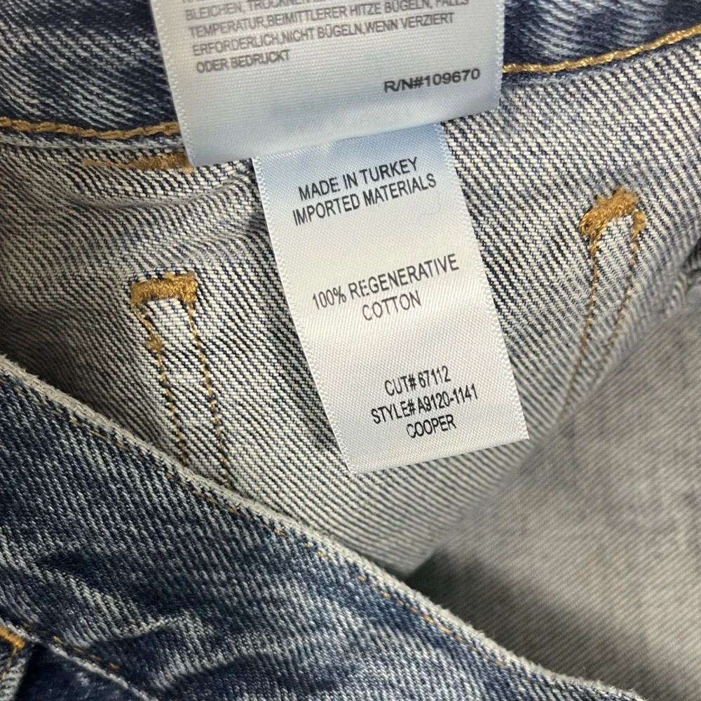 AGOLDE Cooper High Rise Relaxed Fit Cargo Denim Jeans Size 27 NWT Regulation - Picture 7 of 10